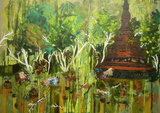 Chickens of Wat Arun